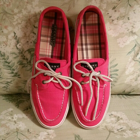 Sperry Shoes - Women's Hot Pink Sperrys